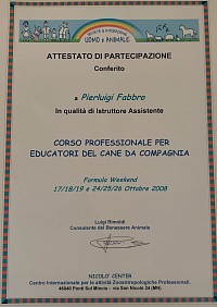 Attestato di Partecipazione